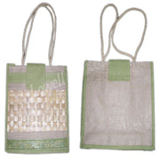 Jute Decorative Big Bamboo Mat Bags
