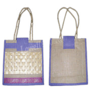 Jute Decorative Big Bamboo Mat Bags