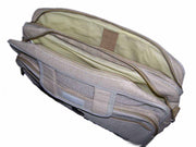 JUTE COTTON CANVAS LAP TOP BAG