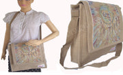 JUTE CANVAS CONFERENCE BAG