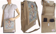 JUTE CANVAS CONFERENCE BAG