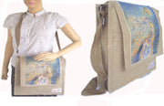JUTE CANVAS CONFERENCE BAG