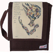 JUTE CANVAS CONFERENCE BAG