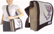 JUTE CANVAS CONFERENCE BAG