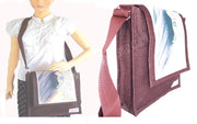 JUTE CANVAS CONFERENCE BAG