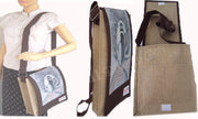 JUTE CANVAS CONFERENCE BAG