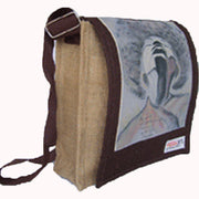 JUTE CANVAS CONFERENCE BAG