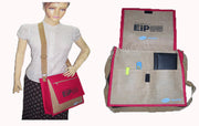 EIP MADRID PRINTED JUTE CONFERENCE BAG