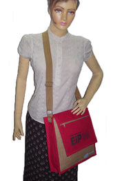 EIP MADRID PRINTED JUTE CONFERENCE BAG