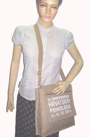 HARVATSKIH PRINTED JUTE CONFERENCE BAG