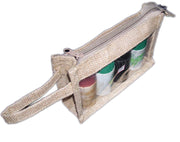 Jute Cosmetic Bag