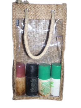 Jute Cosmetic Gift Bag