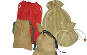 JUTE DRAWSTRING BAG