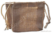 JUTE DRAWSTRING BAG