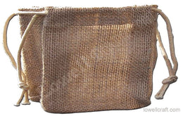 JUTE DRAWSTRING BAG