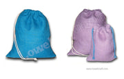 JUTE DRAWSTRING BAG