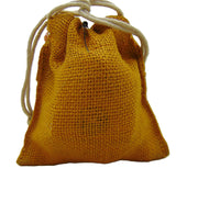 DRAWSTRING BAG WITH PVC WINDOW