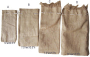 GROCERY PACKAGING JUTE DRAWSTRING BAG