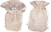 JUTE  BOTTLE DRAWSTRING BAG