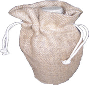 JUTE  BOTTLE DRAWSTRING BAG