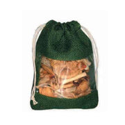 TEA PACKAGING JUTE DRAWSTRING BAG