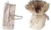 JUTE DRAWSTRING BOTTLE BAG