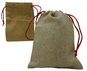 jute Drawstring Gift Wedding Jute Jewelry Bags Pouch