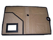 JUTE LEATHER FILE FOLDER