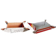 JUTE STRIPE TRAY
