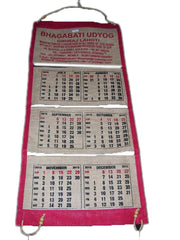 JUTE CALENDAR WALL HANGING