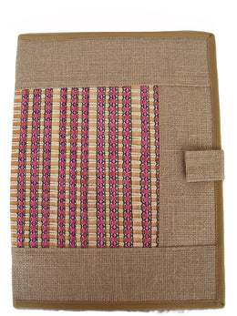 JUTE BAMBOO FILE FOLDER