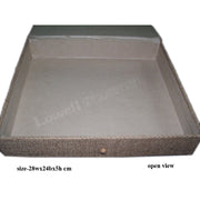 JUTE GIFT BOX