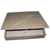 JUTE GIFT BOX
