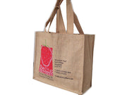 Cherry Print Jute Promotional Bag