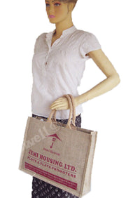 PRINTED JUTE BAG