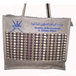 Promotional printed jute bag