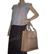 LOGO PRINTED JUTE  BAG