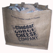 LOGO PRINTED JUTE  BAG