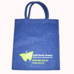 LOGO PRINTED JUTE  BAG