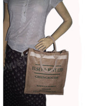 REUSABLE JUTE SHOPPING BAG