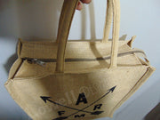 farm print jute bag(12
