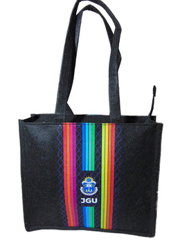 Felt fabric  digital print tote Bag