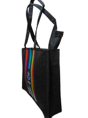 Felt fabric  digital print tote Bag