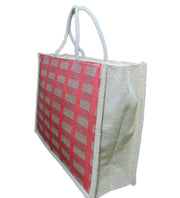 Jute Woven Tote shopping Bag