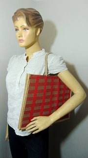 Jute Woven Tote shopping Bag
