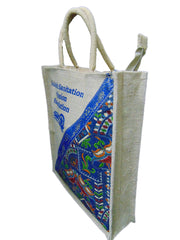 Jute custom print Tote BagDesigner