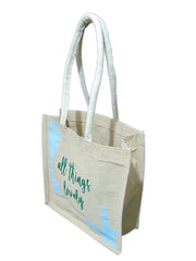 Juco screen print shopping Bag