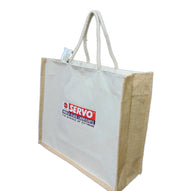 Big size Jute digital print tote Bag