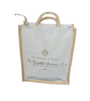 Laminate jute & canvas tote Bag
