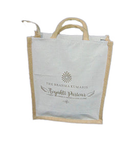 Laminate jute & canvas tote Bag